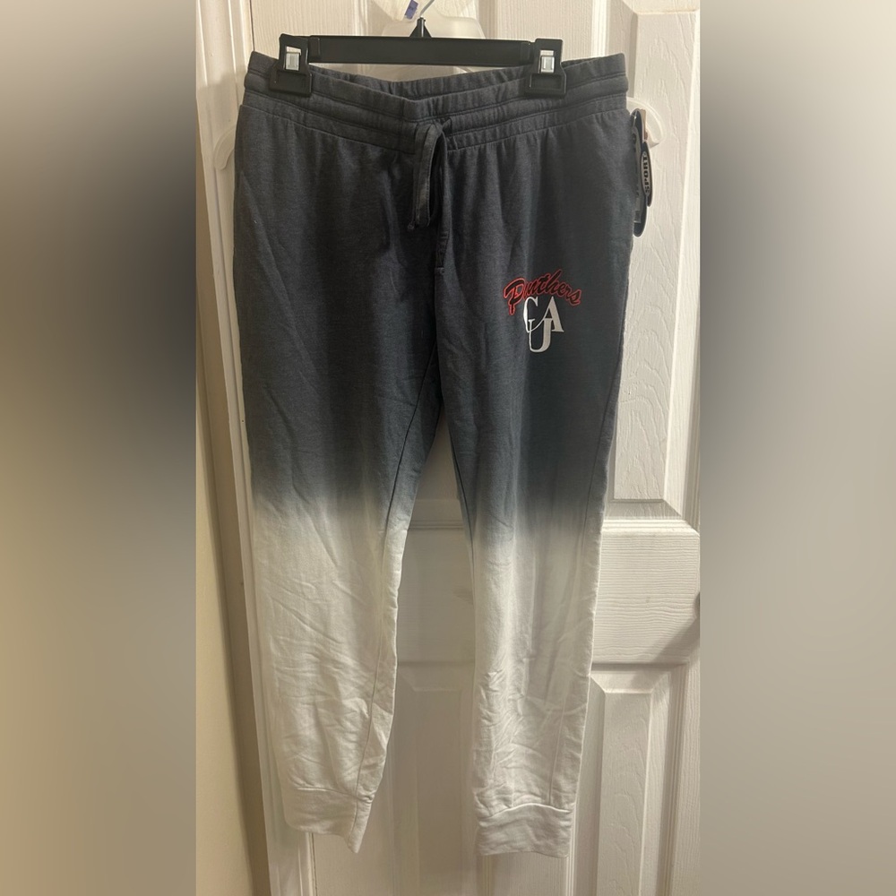 Gray and White Ombre Sweatpants